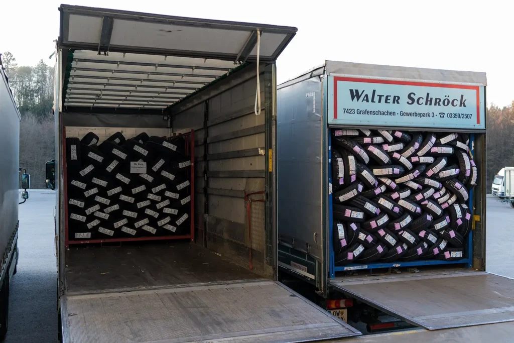 Reifentransport